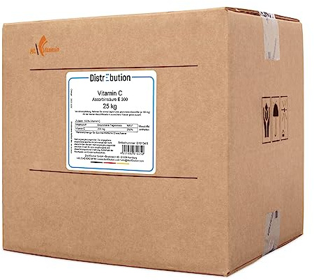 Vitamin C Pulver 25kg reine Ascorbinsäure in Lebensmittelqualität E 300