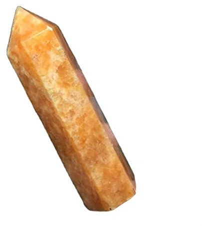 FLCNNXQS Kristall-natürliche Edelsteinstäbe, Sonnenstein-Turm, Kristall-Quarz-Spitze zur Dekoration HOMEZHOU (Color : One Size, Size : Approx 5-7cm)