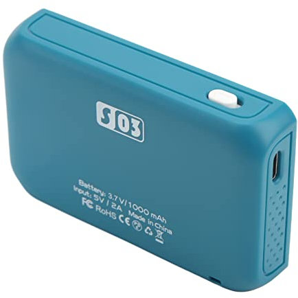 Taschenfüllendes LED-Kameralicht, 300 Lm Vollfarb-APP-RGB-LED-Videolicht mit 26 Umgebungslichteffekten 2800 K Bis 6800 K, Fotobeleuchtung für Vlog-Selfie-Stick-Stativ (Blue)