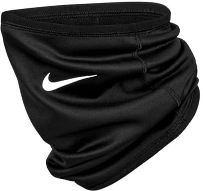 Nike Therma-Fit Fleece Scaldacollo da uomo Black/White One Size