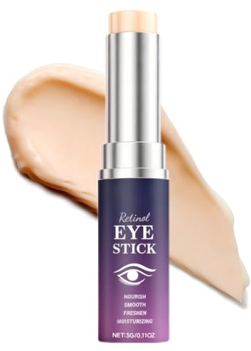 Teegxddy Stick di Crema per gli Occhi Contiene Estratto di Caffeina,Applicabile a Favorisce la Circolazione Sanguigna e Migliora l'Elasticità del Contorno Occhi, Cura Degli Occhi