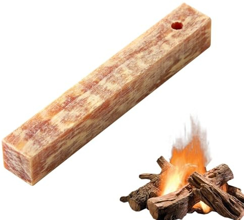 Bacchette in legno di pino – legno di pino, 10 cm, legna di accensione resinosa, tronchi di legna con accensione rapida, uso survival, accendifuoco da campeggio, focolare, legna