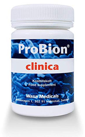 Probion Probiotics Clinica 50 Tablets 10 Billion CFU Per Tablet for Sensitive Irregular Digestion High Strength Support