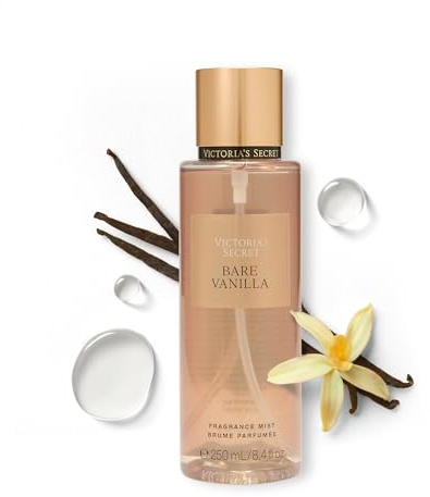 Victoria's Secret Bare Vanilla Acqua Profumata Spray per il Corpo, 250