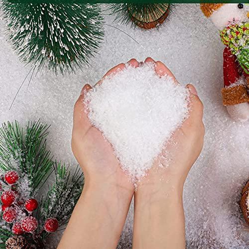 200g Weihnachten Künstliche Gefälschte Schneeflocken Dekorative Künstliche Schneeflocken Schneeflocken Gefälschte Dekorative Schneeflocken Weihnachtsdeko Winter Dekor