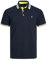 JACK & JONES Herren Jjepaulos Polo Ss Noos T-Shirt, Dunkelblau-3, XS