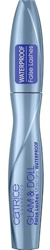 Catrice - Glam & Doll Mascara, künstliche Wimpern, wasserfest, 10 Stück, schwarz, wasserfest