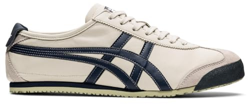 Onitsuka Tiger Mexico 66 Unisex (Birch/Peacoat, UK Footwear Size System, Adult, Men, Numeric, Medium, 4)