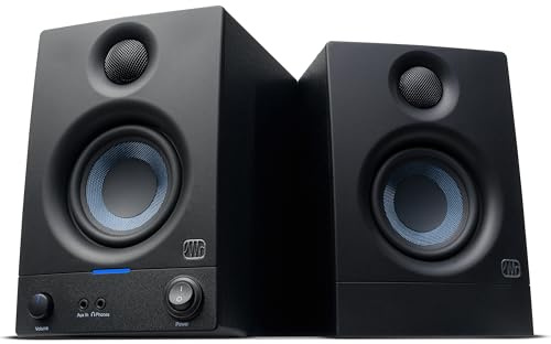 PreSonus Eris 3.5 Studio Monitors, Pair — Powered, Active Monitor Speakers for Near Field Music Production, Desktop Computer, Hi-Fi Audio