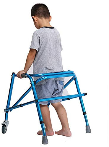 Déambulateur, Déambulateur roulant léger pour enfant, Petit déambulateur à roulettes robuste pour intérieur extérieur, personnes de petite taille, Bleu It's so kind of you