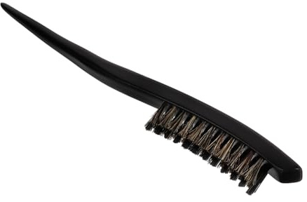 FRCOLOR Peine De Cerdas De Jabalí Cepillo Cabello Fino y Grueso Cepillo De Cerdas Duras Para Cardar y Peinar El Cabello Casa