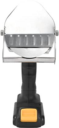 Haofy Elektrisches Dönermesser, Kabelloses Shawarma Dönermesser, Einstellbare Dicke 0-8 Mm, Shawarma Slicer Cutter für Restaurantgrill 100-240V (EU-Stecker)