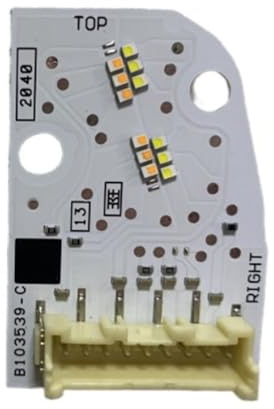 Compatible Con Mini Para F55 F56 F57 F54 63118737590 63118737589 Placa Luz Circulación Diurna Señal Giro Faro Blanco(Right)