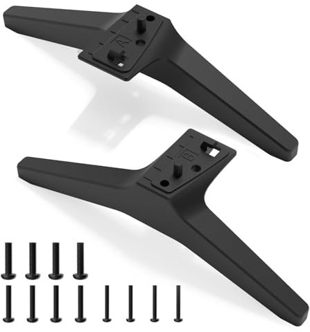 Dinghosen Pieds de TV pour LG Smart TV, support de rechange pour TV LG 60 65 60UJ6300PUA 60UN7310PUA 65UK6300BUB 65UM6900PUA 65UQ7570PUJ 65UP7670PUC avec vis, facile à installer