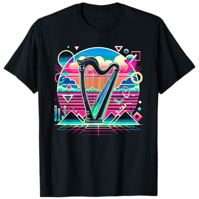 Harpiste D'instrument De Joueur De Harpe T-Shirt