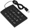 Ouitble Teclado Numérico USB, Portátil, de 19 Teclas, Miniteclado Numérico USB para Ordenador Portátil, PC, Escritorio y Portátil.