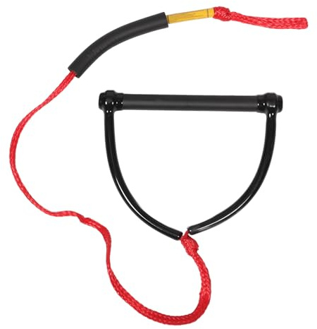 Veemoon Corde de Wakeboard en Polypropylène Résistante à L’Usure, Corde de Ski Nautique Poignée Confortable, Sangle Multifonction pour Kneeboard et Wakesurf, Usage Nautique Sécurisé,