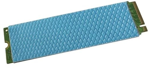 M.2 Termisk Pad 21 W/mk 70 x 20 mm, icke-ledande silikondynor, kylning för bärbar dator Värme/SSD/CPU/LED (21W 70 x 20 x 1,0 mm, 6 st)