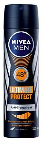 NIIVEA Men, Deo-Spray für Männer, Anti-Transpirant-Schutz, 150 ml, Ultimate Protect