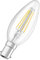OSRAM Lampada a LED B40 a stella LED per base B15D, forma di candela, look filamento, 470 lumen, bianco caldo, 2700k, sostituzione per lampadine da 40w convenzionali, non dimmerabile, 1 pacco
