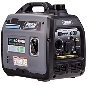 Pulsar Products GD400BN, 4000W Portable super-quiet Dual Fuel & Parallel Capability, RV-Ready, CARB Compliant
