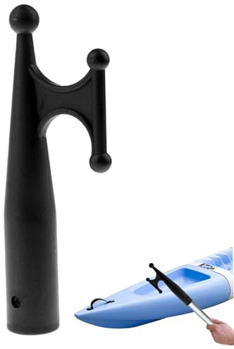 BEAHING Nylon -Bootshaken, 7,87 x 1,02 Zoll wasserdichte Bootshaken zum Anfangen tragbaren Moorhaken -Bootshakenersatzes für Dockingboote, Flöße