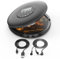 Arafuna Tragbarer CD Player-Compact Discman CD Player-Persönlicher Musik-Player mit CD-R, CD-RW Wiedergabe Anti-Skip Schutz, programmierbare Tracks für Kopfhörer enthalten