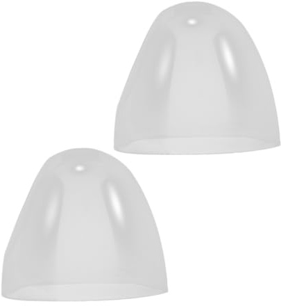 UKCOCO 2pièces Lot de Bouchons de Rechange Transparents pour Biberons Couvercles Rge Ouverture pour Lait Utilisables Maison et Voyage