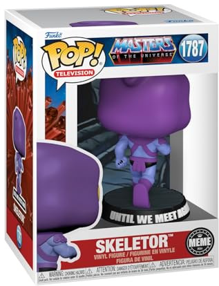 Funko Pop! TV: Meme - Skelett Running Away - Masters Of The Universe - Universums Dominatorer - Samling Vinylfigur - Presentidé - Officiell Merchandising - Superhjälte Fans