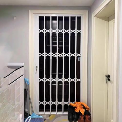 Rejas para Ventanas Exteriores Protector Antirrobo para Puertas Corredizas/Barras de Seguridad para Ventanas, Protector de Seguridad Ventanas Francesas Anchas Personalizables(W75xH60cm/30x24in)