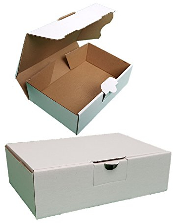 verpacking 300 Maxibriefkartons Maxibrief MB Weiß - 160 x 110 x 50 mm - Versand Post Faltschachtel Versandschachtel Büchersendung - optimal geeignet für den Versand (Innenmaß 150 x 105 x 46 mm)