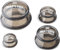 MATCHU - Copas de celulitis - Copas Ahuecadoras - Sillicones - Juego de 4 ventosas - Cuerpo completo - Copas de Masaje - Gris Oscuro - Durable - Fácil de Limpiar - Anti Celulitis - Vacío