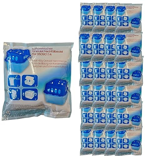 Juego de deshumidificadores para ambientadores, bolsa de relleno, granulado contra la condensación, variante: bolsa de recarga de 24 unidades