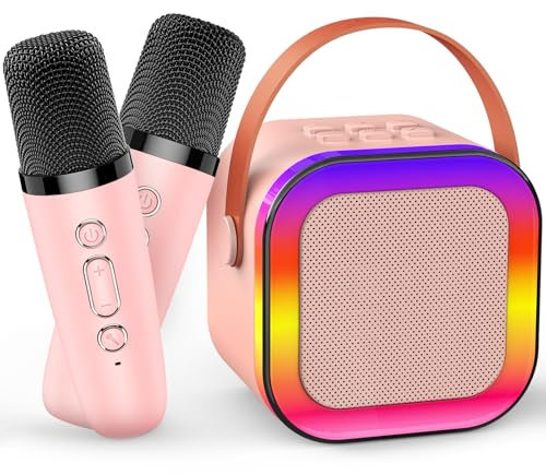 Gralal 3-15 Year Old Girls Gifts, Kids Microphone for Kids Toys for 3-15 Year Old Girls Birthday Presents Kids Karaoke Machines Birthday Gifts for Girls Toys Age 3-12 Easter Gifts for Kids