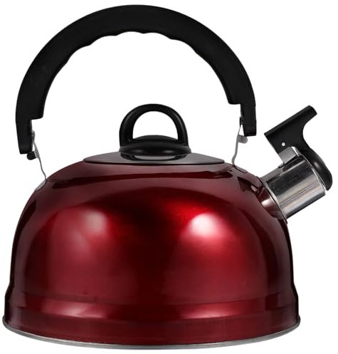 Cabilock Hervidor De Agua Silbante Inoxidable Tetera De Cocina Para Inducción y Gas Para