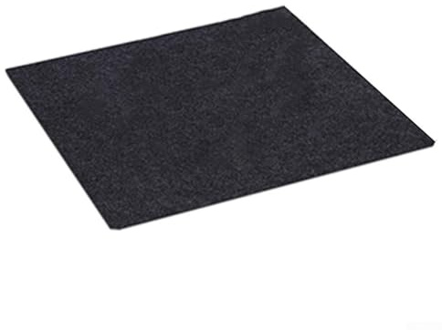 Yuanpgky Alfombrilla ignífuga para barbacoa de 127 x 91 cm, no resistente al aceite y a la grasa, polipropileno y goma, protección contra el calor para cocinar al aire libre, patio, terraza