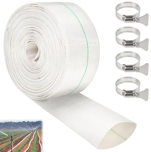 sturiz Flatslang platt slang 1 tum brandslang 25 mm slang för avloppsvattenpump dränkbar sugsslang tryckslang 10 m pumpslang byggslang industrislang