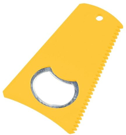 Haodream Grattoir à Peigne pour cires de Planche de Surf, grattoir à Peigne avec ouvre-Bouteille, dissolvant de cires pour Planche de Surf