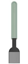 Mepal - Bakpensel Chef it - Mjuka och Flexibla Silikonborst - Värmebeständig Silikon: upp till 250 °C - Tål Diskmaskin - Köksredskap - 22 cm - Nordic sage