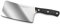 LACOR - 39018 - Macheta Cocina, Cuchillo Profesional Carnicero, Hacha de Cocina, Acero Inoxidable, Mango ergonómico, Medida hoja 17 x 8cm, Negro