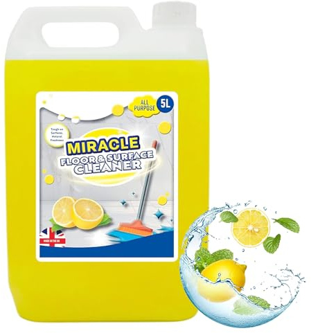 5 Litre Concentrated All Purpose Miracle Floor & Surface Cleaner Ideal For Hard Floors (1)