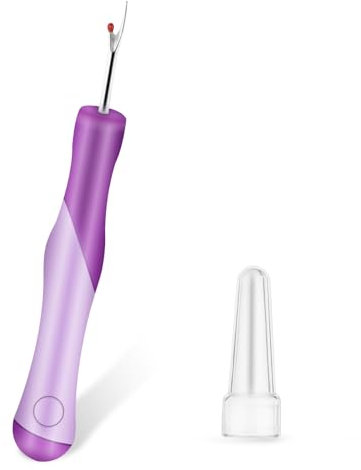 JIYIN Nähen Nahttrenner, Nahtabscheider Nahtauftrenner Nähwerkzeuge Stichentferner Nähfadenentferner Nähen Zubehör Seam Ripper Nahtauftrenner zum Öffnen von Nähten (Lila)