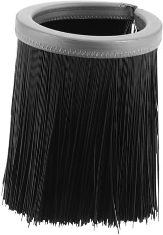 Cabilock Kopf Industriebesen Kaminbesen Ersatzkopf Besenkopf Ersatzmodell Staubbürste Staubsaugerbürste Schwarz Nylon