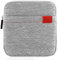 Lacdo Custodia Porta CD-DVD Borsa per HP Unità, Asus ZenDrive, Dell DW316, LG Samsung Apple Md564zm USB 2.0 SuperDrive Masterizzatore Blu-ray Portable Disco Rigido Antiurto e impermeabile, Grigio