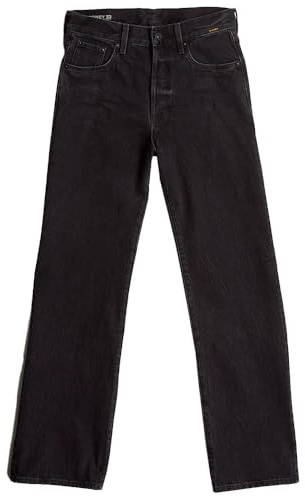 G-STAR Bowey 3D Boyfriend Jeans, Nero (Worn in Black Obsidian D25372-d772-g756), 25W x 32L Donna