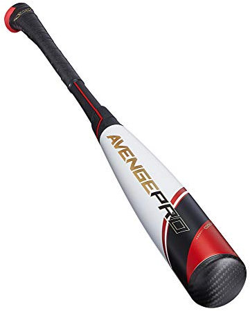 Axe Bat 2021 Avenge PRO (-10, 2-3/4) USSSA Mazza da Baseball / 2 Pezzi Composito Unisex, Bianco/Nero/Rosso, 30 / 20 oz
