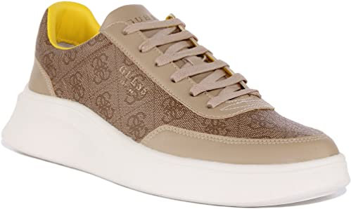 Guess Herren DOLO Sneaker, Braun, 40 EU