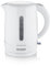 SEVERIN Wasserkocher, 1,7 L Kapazität, mit herausnehmbarem Kalkfilter, Wasserstandsanzeige, Ein-Aus-Taste & Kontrollleuchte, 2.200 W, weiß, WK 4325