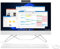 HP 24 All-in-One Desktop PC | Intel Core i3-1215U | 8 GB RAM | 256GB SSD | Intel UHD Graphics | FHD Display | Win 11 | Starry White | 24-cb1039na