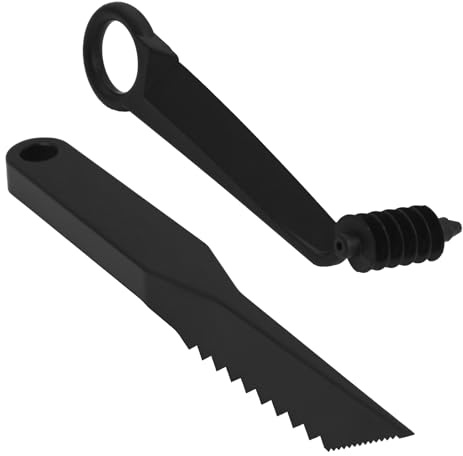 Kitchen Spiral Cutter and V-Shaped Tools, Potato Spiral Cutter, Spiralizer for Vegetables with V-Cutter, Vegetable Spiralizer for Zucchini, Watermelon, Potatoes, Cucumbers, Carrots, Fruit Slicers